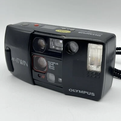 Olympus Infinity Twin 35mm Film Camera - Compact Point and Shoot - PARTS ONLY - Image 1 of 4