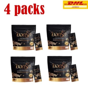 4x YODRAK Instant Coffee Mixed Powder No Cholesteral No Sugar added Low Calories - Picture 1 of 15