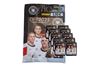 Panini 125 Jahre DFB Fussball Sticker | 1x Starterpack + 10x Stickertüten - Picture 1 of 3