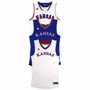 Camiseta deportiva para hombre Kansas Jayhawks NCAA auténtica corte profesional en cancha - Imagen 1 de 16