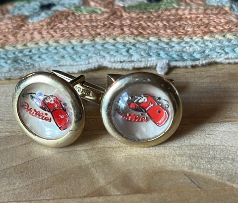 Philadelphia Phillies Vintage Cufflinks Cover