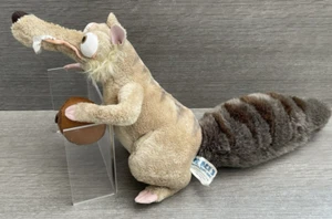 Ice Age Scrat Plush Toy Funny Cute Squirrel Stuffed Animal 8'' Doll Cuddly Gift - Picture 1 of 8