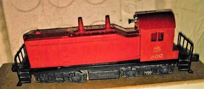 VINTAGE 1955 POSTWAR LIONEL #600 MISSOURI KANSAS TEXAS DIESEL LIGHTED SWITCHER - Image 1 of 4