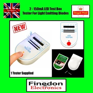 Portable Mini Handy LED Tester test light emitting diodes from 2 to 150ma - Picture 1 of 5