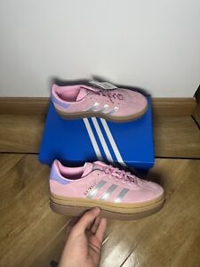 Adidas Gazelle Bold Pink/Metallic Silver | Size 5.5 Fast And Free Shipping✅