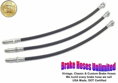 BRAKE HOSE SET Chevrolet Truck 3100, 1/2 Ton, 1951 1952 1953 1954 1955 - Изображение 1 из 2