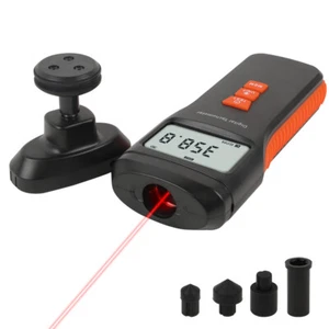 Digital Tachometer Non-Contact Laser Photo RPM Meter Engine Motor Speed Gauge - Picture 1 of 20