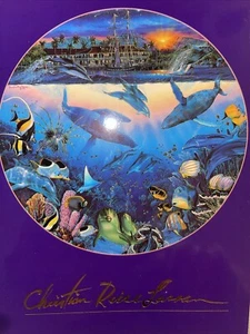 Christian Reisel Lessen Starlight Lahaina On 5”x7” Note Cards- Set Of 3 - Picture 1 of 3