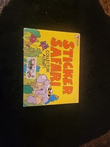 Vintage 1983 Sticker Safari Collector Album TREND Enterprises USED, EUC, HTF - Picture 1 of 24