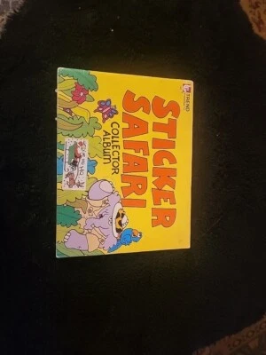 Vintage 1983 Sticker Safari Collector Album TREND Enterprises USED, EUC, HTF - Image 1 of 4