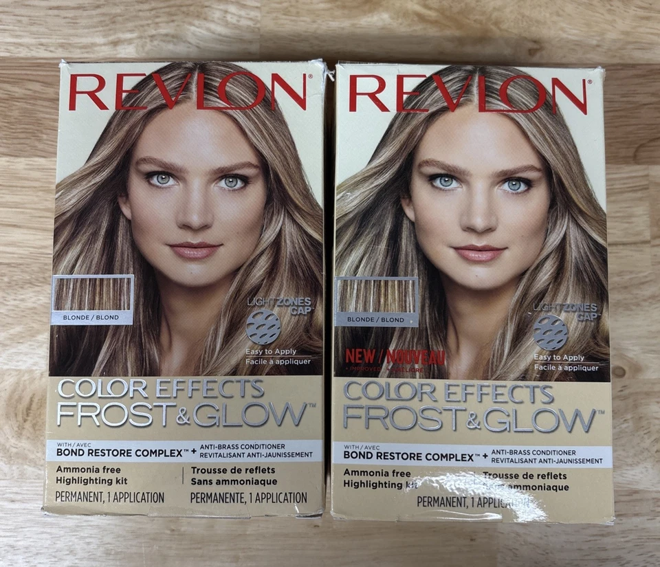 Revlon Efectos de Color Escarcha + Brillo Permanente Color de Cabello Rubio (Paquete de 2) Foto 1 de 1