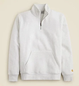 J.Crew x Carhartt Work In Progress Chase Viertelreißverschluss Sweatshirt Herren Small $ 105 - Bild 1 von 11