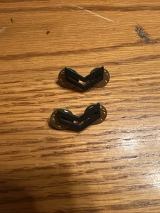 Small 11/16" Chevron Black Tone Rank Insignia Collar Pin Corporal 2 - Picture 1 of 4