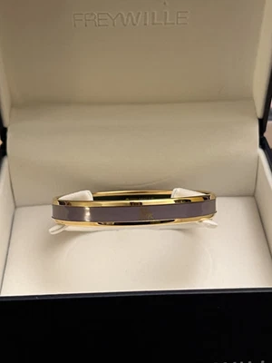 Brazalete FreyWille Bordeado Esmalte Lila Pulsera Monocromo. Austria. Nuevo en caja. ¡NUEVO! Foto 1 de 4