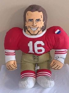VINTAGE ACE MVP NFL JOE MONTANA TACKLING DUMMY 24 PLÜSCHPUPPE - Bild 1 von 9