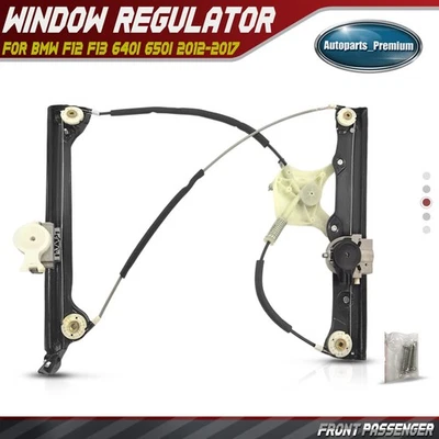 Front Right Power Window Regulator for BMW F12 F13 640i 650i 12-18 640i xDrive - Image 1 of 4