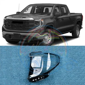 🆗 Carcasa de cubierta de faro transparente izquierdo + pegamento sellador para GMC Sierra/Sierra 1500 - Imagen 1 de 8