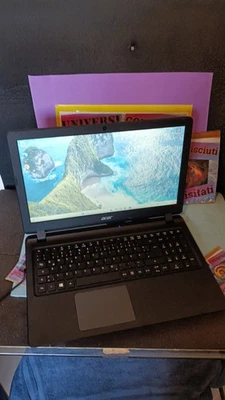 ACER ES1-523/524 15,6" AMD A4-7210 QUADCORE 4gb 128gb SSD NVME WNI11 - Bild 1 von 4