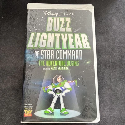 Buzz Lightyear of Star Command: The Adventure Begins (VHS, 2000) - Image 1 of 3