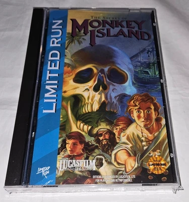 The Secret of Monkey Island Limited Run Games LRG Sega CD New Sealed - Image 1 of 4