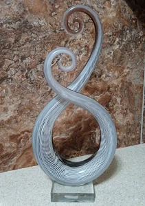 Badash Entangle Murano-Style Art Glass 13.5"H - Picture 1 of 5