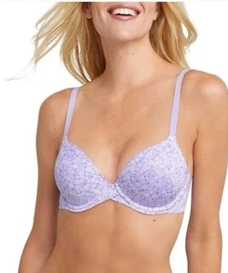 NEW Maidenform  7112 One Fab Fit 2.0  T Shirt Convertible Bra Lavender 36C - Picture 1 of 4