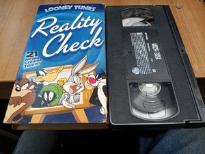 Looney Tunes Reality Check VHS Tape TESTED & WORKING Merrie Melodies Bugs Bunny - Imagen 1 de 2