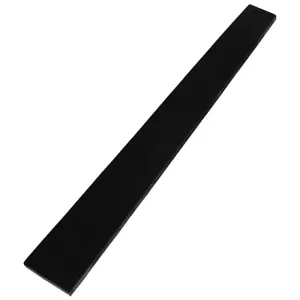 Ebony Fretboard Blank Guitar Fingerboard Finely Polished Repair Part - Picture 1 of 12