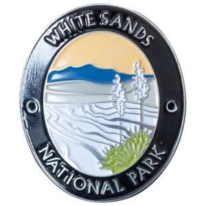 White Sands National Park Walking Stick Medallion - New Mexico Hiking Badge - Picture 1 of 2