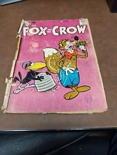 Fox and the Crow #56 dc comics 1959 early silver age Funny Animal classic cover