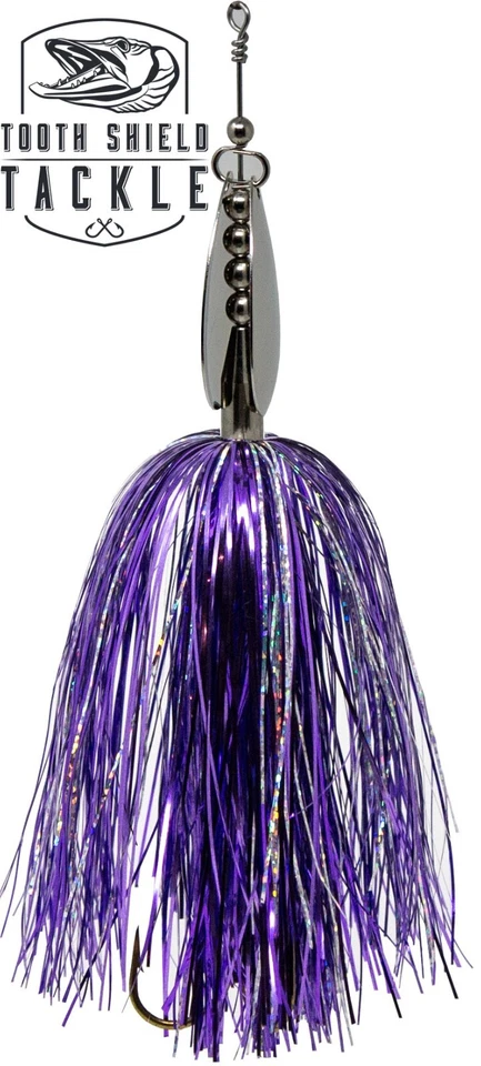 Tooth Shield Tackle 309 Musky Bucktail Muskie Spinner en línea (Cisco) Foto 1 de 1
