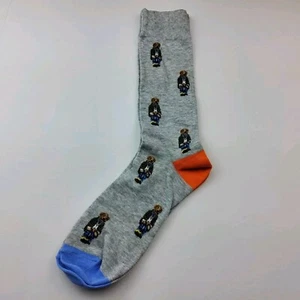 Polo Ralph Lauren Organic Cotton Blend Bear Socks Japan One Size - Picture 1 of 3