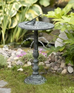 Metal Sundial Decorative Vintage Sculpture Garden Ornate Ornament - Picture 1 of 3