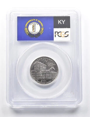 2001-P Washington State Quarter Kentucky MS68 PCGS *9420 - Image 1 of 3