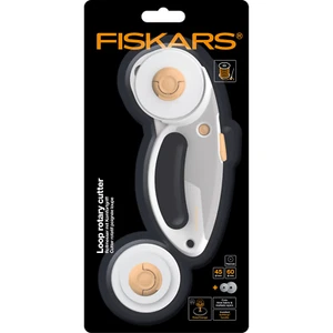 Fiskars Rotary Cutter: Duoloop: Titanium: 45mm & 60mm - Picture 1 of 4