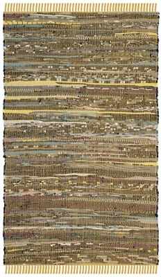 Safavieh Rag Rug YELLOW / MULTI 2'-6" X 4' Area Rug - RAR127H-24 - Image 1 of 3