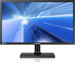 Samsung S24C20KB 23,6-Zoll Monitor TN FHD 1920x1080 DVI VGA 5ms schwarz Gut - Bild 1 von 3