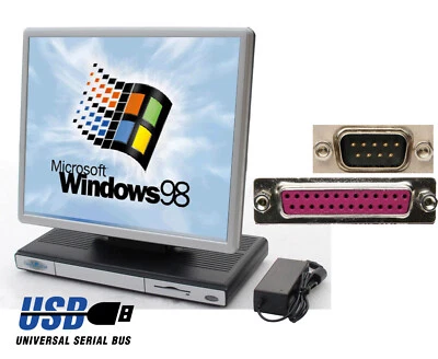 COMPITER Monitor 43 Cm Diag. (17") AIO With Windows 98 60W NT TK-5377 RS-232 LPT - Image 1 of 4