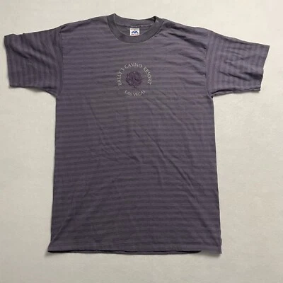 Camiseta Bally’s Casino & Resort De Colección Años 90 Puntada Única Grande Rayas XL Foto 1 de 4