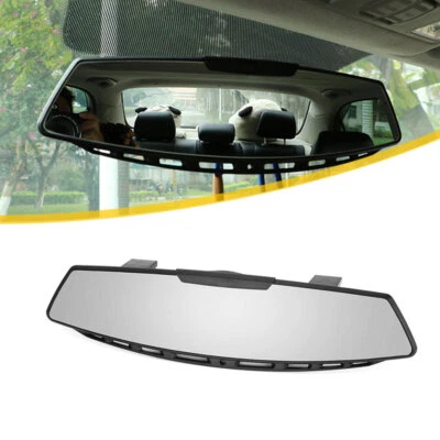 12" Inch Black Rear View Mirror Interior On Car Replacement Day Night Universal - Image 1 of 4