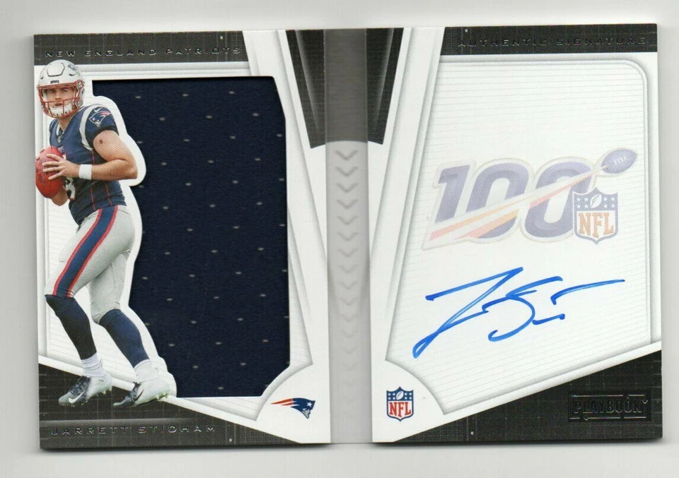 2019 Panini Playbook Jarrett Stidham RPA /199 - Image 1 of 3