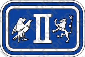 STICKER US ARMY UNIT 2ND CORPS SHIELD - Picture 1 of 1