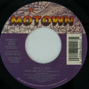 BOYZ II MEN Vibin' b/w Water Runs Dry 4228604227 7" 45rpm Vinyl VG++ Co Slv 1995 - Picture 1 of 2