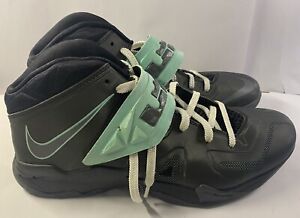 Nike Lebron Zoom Soldier 7 VII Black Green Size 13 Sneakers