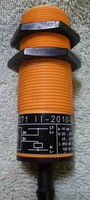 Efector 11-2010-BBOA Proximity Sensor D 45127 Essen Made Germany IFM Electronic - Image 1 of 4