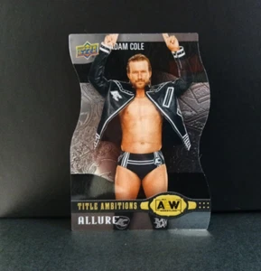 2022 Upper Deck Allure AEW Title Ambitions Adam Cole #TA-26 - Picture 1 of 2