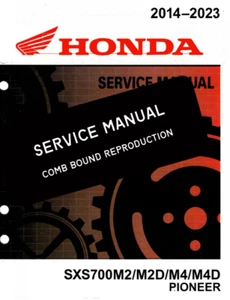 Honda 2014-2023 Pioneer 700 2-4 Service Manual Reproduction - Picture 1 of 11