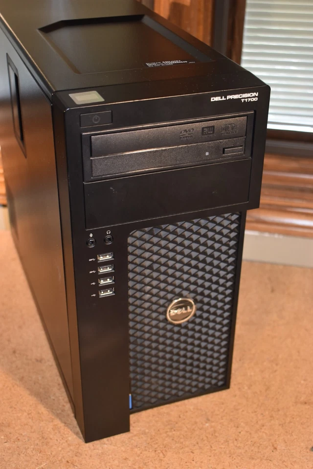 Dell Precision T1700 Quad Xeon E3-1240v3 3.4GHz 8GB 500GB HDD Windows 7 64-bit - Image 1 of 4