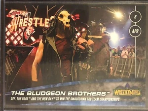 2018 Topps Now WWE #23 Luke Harper Erick Rowan Bludgeon Brothers WrestleMania - Picture 1 of 2