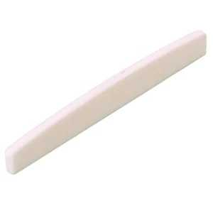 Bone Acoustic Guitar Saddle/Bridge 74mm x2.5mm x 10mm - Picture 1 of 5